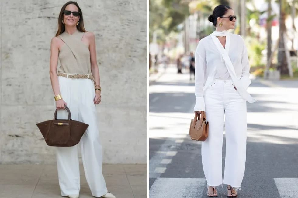 Co ubrać do białych spodni? Odkryj stylizacje na każdą okazję