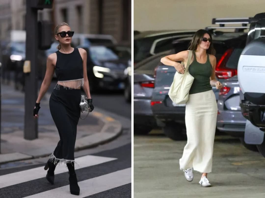 Stylizacje sportowe ze spódnicą ołówkową - wygoda i modny look